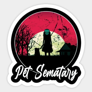 Zelda's Torment Sematary Nightmarish Shirt Sticker